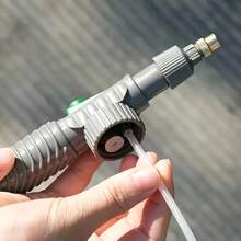 Handheld High Pressure Sprayer With Adjustable Nozzle - High Pressure Garden Watering Spray Bottle Hand Pump Air Spray Tool For Garden Tops, Durable Plastic, No Batteries Required, Easy To Use Design, Efficient Watering, Garden Watering Tool | Adjustable Nozzle Sprayer