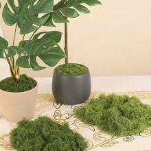 300g/10.58oz Simulated Foam Lawn, Artificial Foam Micro Landscape Landscaping, Green Plant Lawn, Potted Plant Window Decoration