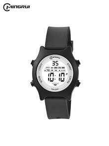 MINGRUI 新款时尚儿童手表，3ATM防水，夜光闹钟，计时，多功能手表，学校用品，儿童礼物 - 均碼 - 查看 10