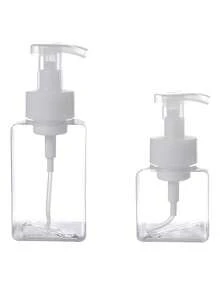 化妆工具可填充瓶、慕斯泡沫泵瓶、手动按压式洁面乳、洗手液、洗发水泡沫瓶、大容量泡沫分配器 - 彩色 - 查看 5