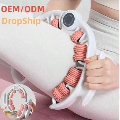 1 pièce Appareil de massage pour les jambes, rouleau de détente des muscles et d'amincissement des cuisses et des mollets, salle de gym