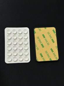 5pcs Multi-Functional 24-Hole Square Silicone Rubber Phone Suction Cup Stand, With Strong Silicone Rubber Suction Cups To Fix The Phone And Prevent It From Falling, Suitable For Various Scenarios Such As Video Shooting And Selfies - Multicolor - View 4