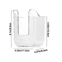 Punch-Free Toilet Paper Holder Box Waterproof Storage Toilet Paper Storage Rack Paper Towel Kitchen Bathroom Storage Box Back To School