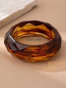 1 件波西米亚时尚镂空宽花图案手链，适合女性日常佩戴、度假、礼物 - 手鐲 - 查看 9