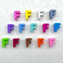 5 قطع خرز أبجدي إنجليزي كبير الثقب من مادة الأكريليك، إكسسوارات مجوهرات DIY، مواد حرفية لتعليقات الهاتف والمفاتيح، هدايا إبداعية