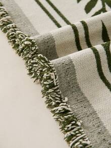 1 件带流苏的花卉雪尼尔沙发套，宠物友好型防脏防刮，可机洗，适合室内/室外，适合 1/2/3/4 座沙发