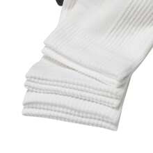 Adidas 男女通用 3 双装 PRF C CC CRW 中筒袜套装 JD9575 - 白色 - 查看 6