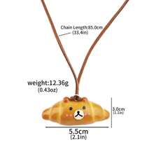 rongji jewelry Handgemachter Schlüsselanhänger, Autospiegel-Ornament in Brezelform, kreatives, personalisiertes Auto-Accessoire als Geschenk