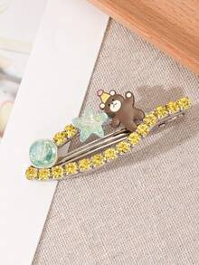 新款甜美简约多巴胺发夹，可爱鸭嘴设计，装扮甜美头饰，甜美头饰新品，发饰，爪夹，发夹，发夹，发夹 - 彩色 - 查看 5