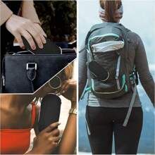 2 Peças Estojo Protetor para Óculos, Capa de Casca EVA com Zíper Rígido Resistente a Impactos, com Pano de Limpeza de Camurça Separado, Estojo para Óculos de Sol Esportivos com Alça, Bolsa Portátil para Óculos, Unissex