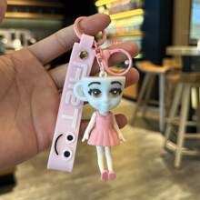 1pc New Italian Brainrot Animals Tralalero Tralala Keychains For Accessories Funny Sigma Skibidi Rizz Cat Silly Meme Keyrings Fans Friends Gifts