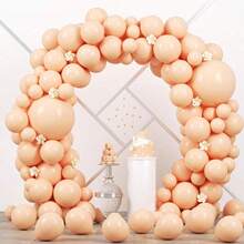 50/96 Pack Maka Orange Balloons, Different Sizes 18/12/10/5 Inches Maka Orange Balloon Wreath Arch Kit, Suitable For Weddings, Bridal Showers, Birthdays, Graduations, Anniversaries, And Single Decoration - Maca Orange - View 1