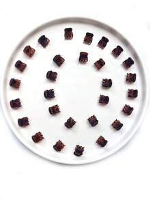 20 件/50 件哑光棕色迷你发夹，适用于女士发型装饰、发髻、刘海、强力抓握、多用途发夹时尚发饰美容爪夹休闲发夹秋冬度假装女士 - 磨砂棕 - 查看 4