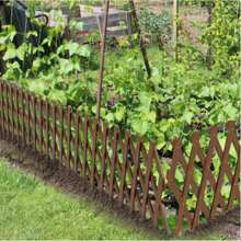 Garden Expanding Wooden Trellis Expandable Trellises Aluminum Riveted Each Piece Expands To 200cm X 30cm Climbing Plants Support