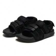 Puma 2026夏季新款男女通用凉鞋 LEADCAT 运动休闲复古钩环露趾凉鞋 389079-09 - 黑色 - 查看 2
