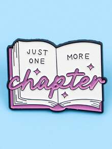 Funny Book Lover Enamel Pin Bookish Brooch Pines Lapel Pins Badge On Backpack Clothing Accessories Fashion Jewelry Reading Gift