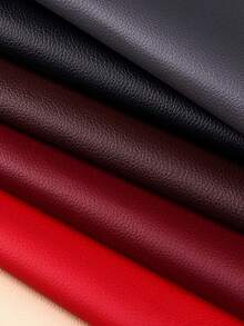1pc Faux Leather Fabric With Small Litchi Texture, For Car Foot Mat, Seat Pad, Sofa Leather Material - Multicolor - View 7