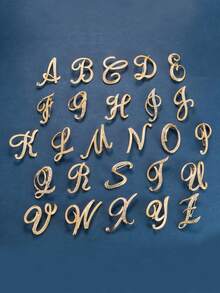 1 件 A-Z 字母胸针，欧式水钻别针，合金材质，镶嵌闪亮宝石，非常适合搭配西装、衬衫、夹克、连衣裙，展现优雅与时尚背包，适合学校办公室配饰珠宝圣诞节万圣节衣服别针有趣可爱的教师礼物 - 彩色 - 查看 9