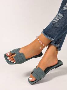 新款春夏品牌 H 拖鞋，女士时尚休闲系带人字拖，户外罗马风格一脚蹬凉鞋，黑色/米色/棕色，平底，压花，博主推荐，沙漠美学，水钻厚底厚底凉鞋，夏季沙滩鞋，极简主义室内/室外系带拖鞋，鳄鱼纹理，金属装饰夏季平底系带凉鞋