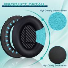 Replacement Earpads Cushions For QuietComfort 35 & Quiet Comfort 35 II, Headphones Ear Covers Ear Pads For QC35/QC35II/25/15 QC2 / Ae2 / Ae2i / Ae2W / Sound Link/Sound True