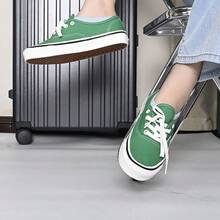Vans男鞋女鞋2026新款Authentic 44 DX安納海姆帆布鞋低筒休閒鞋情侶鞋VN0A38ENVKZ - 綠色 - 查看 2