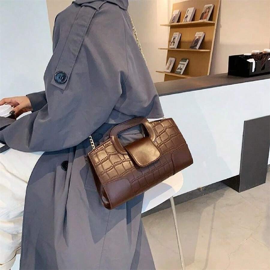 Women Shoulder Bags - 咖啡 - 查看 1