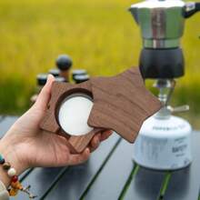 1 pieza Estación de prensado de espresso, Estera para tamper de espresso, Soporte para portafiltros de café de 51/53/58mm, Tamper y distribuidor de plástico, Caja organizadora de 3 en 1 de accesorios de espresso para herramientas de barista en mostradores/tiendas/mesas de trabajo