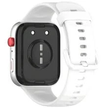 Silikonarmband kompatibel mit Huawei Watch Fit 4Pro/Fit4/Fit3, strapazierfähiges Ersatz-Armband, Smartwatch Zubehör mit farbiger Schnalle, einstellbar und bequem, verschiedene Farben