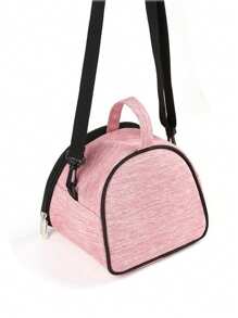 Bolsa transportadora opaca y transpirable para mascotas, ajustable para hombro/mano, adecuada para hámsteres, conejos, erizos para viajes al aire libre