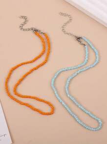Un collier élégant et chic de style baroque, avec des perles de pierre naturelle. Parfait pour le port quotidien des femmes, les fêtes, les rendez-vous et les banquets.