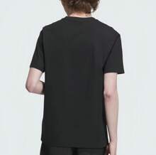 Adidas Men's Casual Versatile Letter Print Breathable Short Sleeve T-Shirt