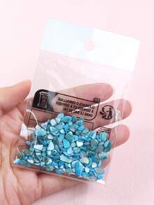 10克不对称贝壳状填充剂，适用于硅胶模具填充、珠宝DIY工艺品制作以及树脂摇摇瓶填充