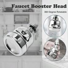 1 pezzo Aeratore universale per rubinetto, ugello per rubinetto, filtro per risparmio idrico, ugello antispruzzo per rubinetto, splitter per rubinetto, filtro pressurizzato per rubinetto, accessori per lavandino da cucina e bagno