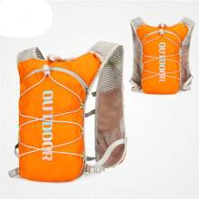 Unisex Nylon Outdoor Climbing Backpack Ultra-Light Reflective Cycling Daypack Waterproof Breathable Hydration Backpack