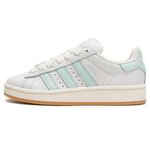 Zapatillas Adidas Originals CAMPUS 00s W, zapatos casuales ligeros - Blanco/Verde menta claro - Ver 1