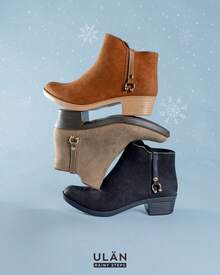 Bota de Lluvia para Dama Noelia 2740 - Negro - Ver 6