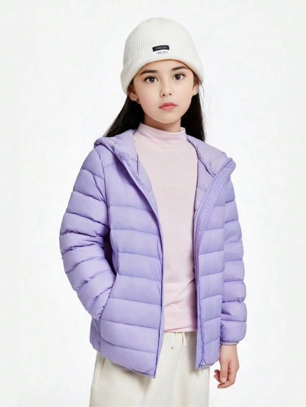 Annil Abbigliamento per bambini: Ragazze, Ragazze, Ragazzi, Ragazzi, Adulti, Adolescenti, Giacche corte imbottite calde, Giacche con cappuccio riscaldate a infrarossi per l'inverno