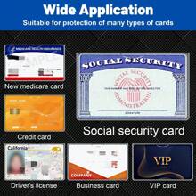 10PCS/5PCS Of Waterproof PVC Card Protection Case, Soft And Transparent, Suitable For Social Security Cards, Medical Insurance Cards, ID Cards, Social Security Cards, Student ID Cards, Public Transportation Cards, Membership Card Protection Cases/Document Storage Bags