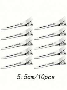 20/10pcs Styling Tool Set, One-Word Clip, Traceless Hair Clip, Duckbill Clip, Plastic Card Hair Clip That Does Not Hurt The Hair Tips, Hair Root Fluffy Curling Clip, High Top Top Airflow Bangs Curling Clip, Hair Root Fluffy Clip, Side Bangs Makeup Style, Best For Christmas, Perfect For Thanksgiving