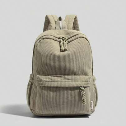 Kamufle Mochila Unissex De Veludo Macio Média Trabalho Faculdade Feminina Masculina Espaçosa Linda Moda Coreana Dorama Presente dia Dos Namorados