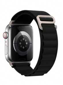 1PC Alpine Loop Band Compatible With Apple Watch S10 42mm S10 46mm 49mm 45mm 44mm 42mm 41mm 40mm 38mm, Unisex AppleWatch Strap Fashionable Casual Business Watchbands Compatible With IWatch S10 9 8 7 6 5 4 3 2 1 SE Ultra, Breathable Comfortable Sport Bracelet Adjustable Replacement Wrist Strap Smart Watch Accessories