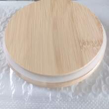 1pc Premium Salad Bowl With 1-4 Layer Stackable Design For Good Storage. Made Of High Borosilicate Glass With Bamboo Wood Lid For Airtight Seal. Fashion Salad Bowl For Salad, Fruit, Dried Fruit, Candy, Snacks Storage & Decoration. Suitable For Home, Kitchen, Office, Students, Picnic, Camping, And Party Use.