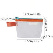 1Pc Simple And Portable Grid Contrasting Transparent Coin Purse Key Bag Card Bag Coin Purse Data Cable Storage Bag Wireless Headphone Storage Bag Suitable For Daily Outdoor Use For Women Wallet Mini Wallet Purse Wallet Travel Wallet Coin Wallet - Multicolor - View 6