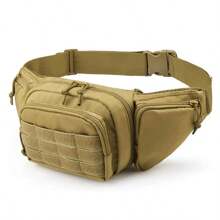 Men Waist Fanny Pack Belt Bag Motorcycle Rider Sports Climb Camping Nylon Male Tool Sling Chest Hip Bum Bag Gear