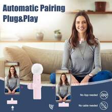 Wireless Lavalier Microphone Compatible With Iphone TypeC IPad Lapel Mics Plug-Play 2.4G Ultra-Low Delay Built-In Noise Reduction Chip Working Time For Video Recording Interview Podcast Vlog