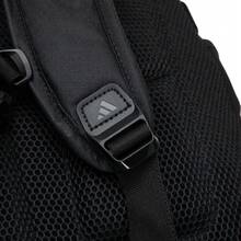 Adidas 男包女包休閒包雙肩包 TR POWE 學生書包日常戶外健身包旅遊包 IP9878 - 黑色/白 - 查看 3