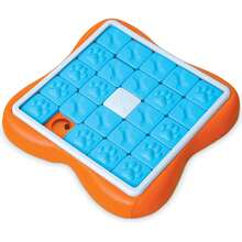 Outward Hound By Nina Ottosson MultiPuzzle – Interactive Dog Treat Puzzle Enrichment Toy, Level 4 Expert - Thanh trượt thử thách (Cam, Xanh dương) - Xem 11