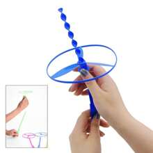 40pcs/Bag Flying Pet Chase Toy Colorful Bamboo Dragonfly Plastic Hand Push Flying Birthday Party Favors Guests Treat Goodie Filler, 1/10/40pcs