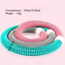Exercise Hoop With Soft Spring For Fitness, Women Slim Waist, Adult Weight Loss Hoop, Foldable, Ab Trainer, Not Hurt Waist