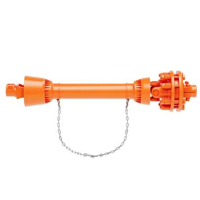 Huisuilinss PTO Shaft 1 3/8" PTO Drive Shaft, 6 Spline Ends PTO Driveline Shaft, Series 4 Tractor PTO Shaft, 31.5"-41"/43"-57" Brush Hog PTO Shaft, Black PTO Shaft For Finish Mower, Rotary Cutter